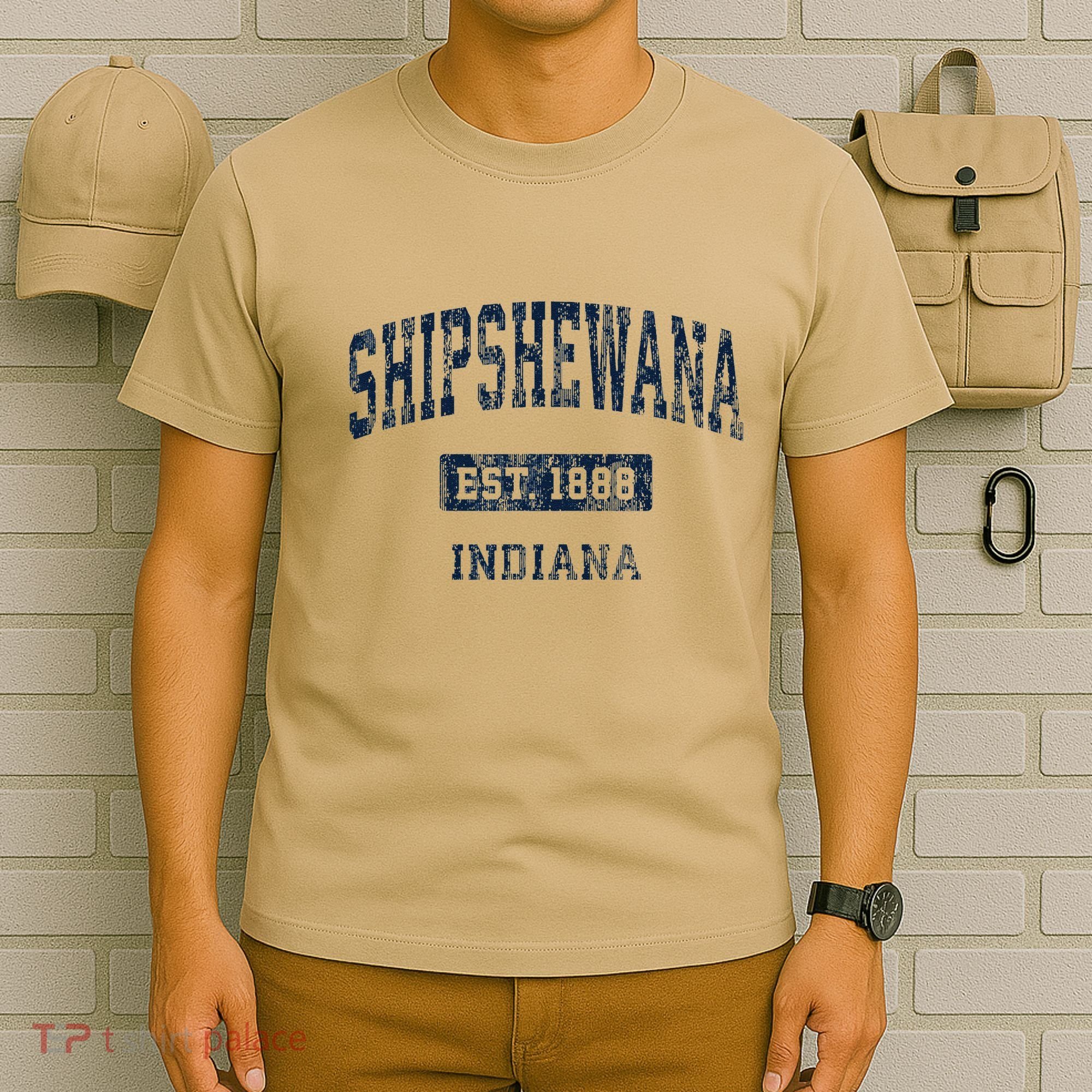 Shipshewana Indiana In Vintage Established T-Shirt