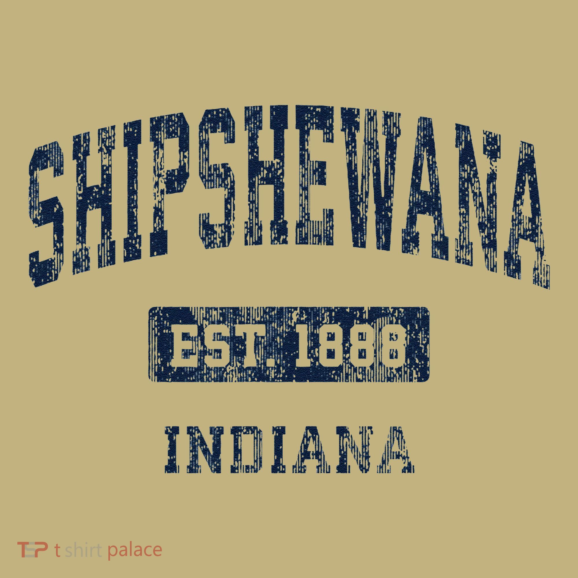 Shipshewana Indiana In Vintage Established T-Shirt