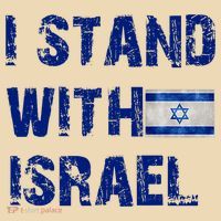 Support Israel I Stand With Israel Israeli Flag Pray For Israel Tote Bag thumb 4