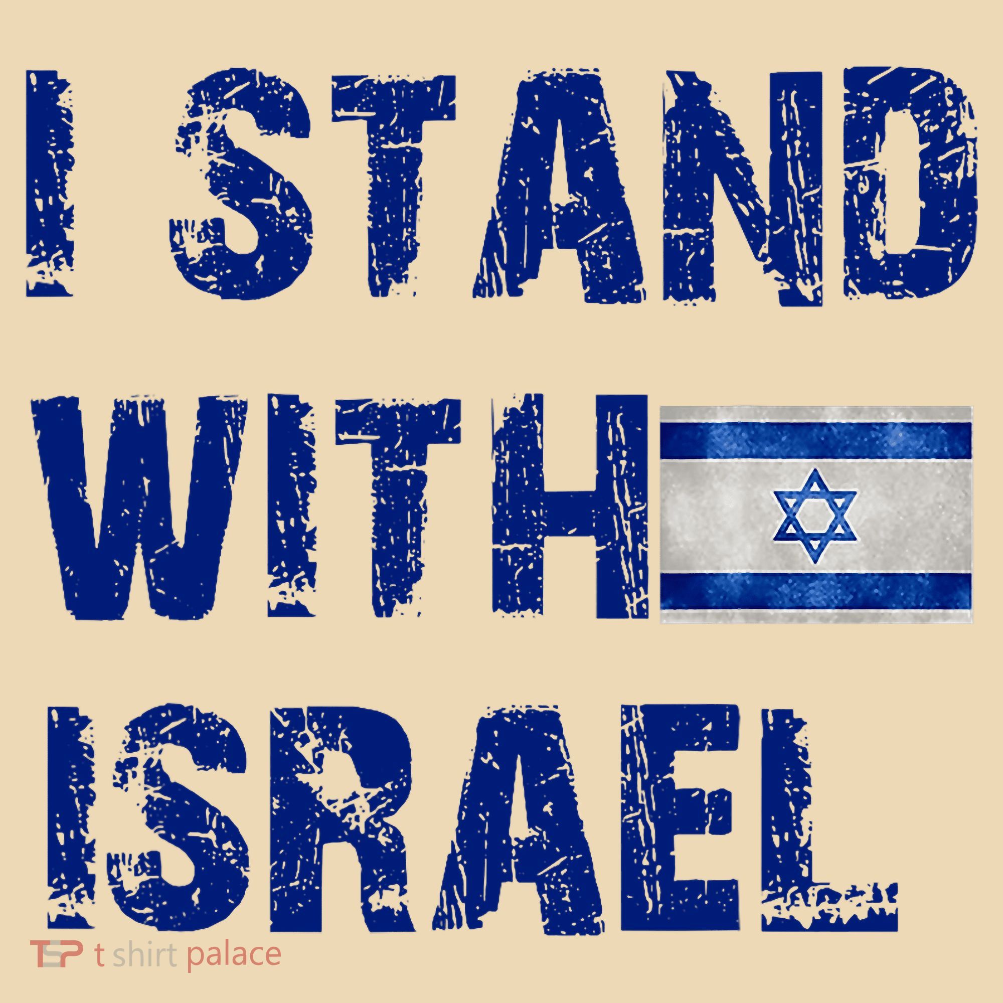 Support Israel I Stand With Israel Israeli Flag Pray For Israel Tote Bag