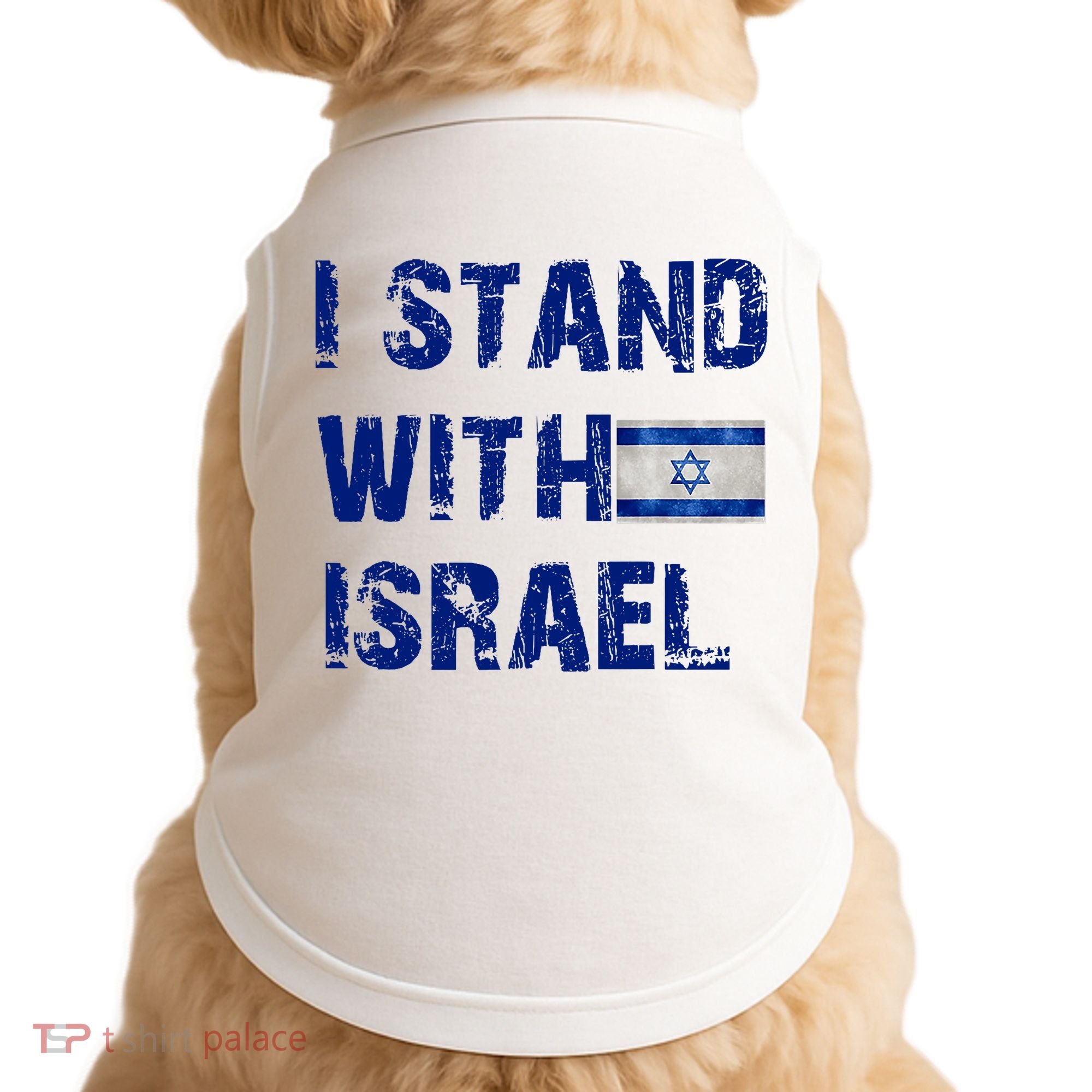 Support Israel I Stand With Israel Israeli Flag Pray For Israel Doggie Tank