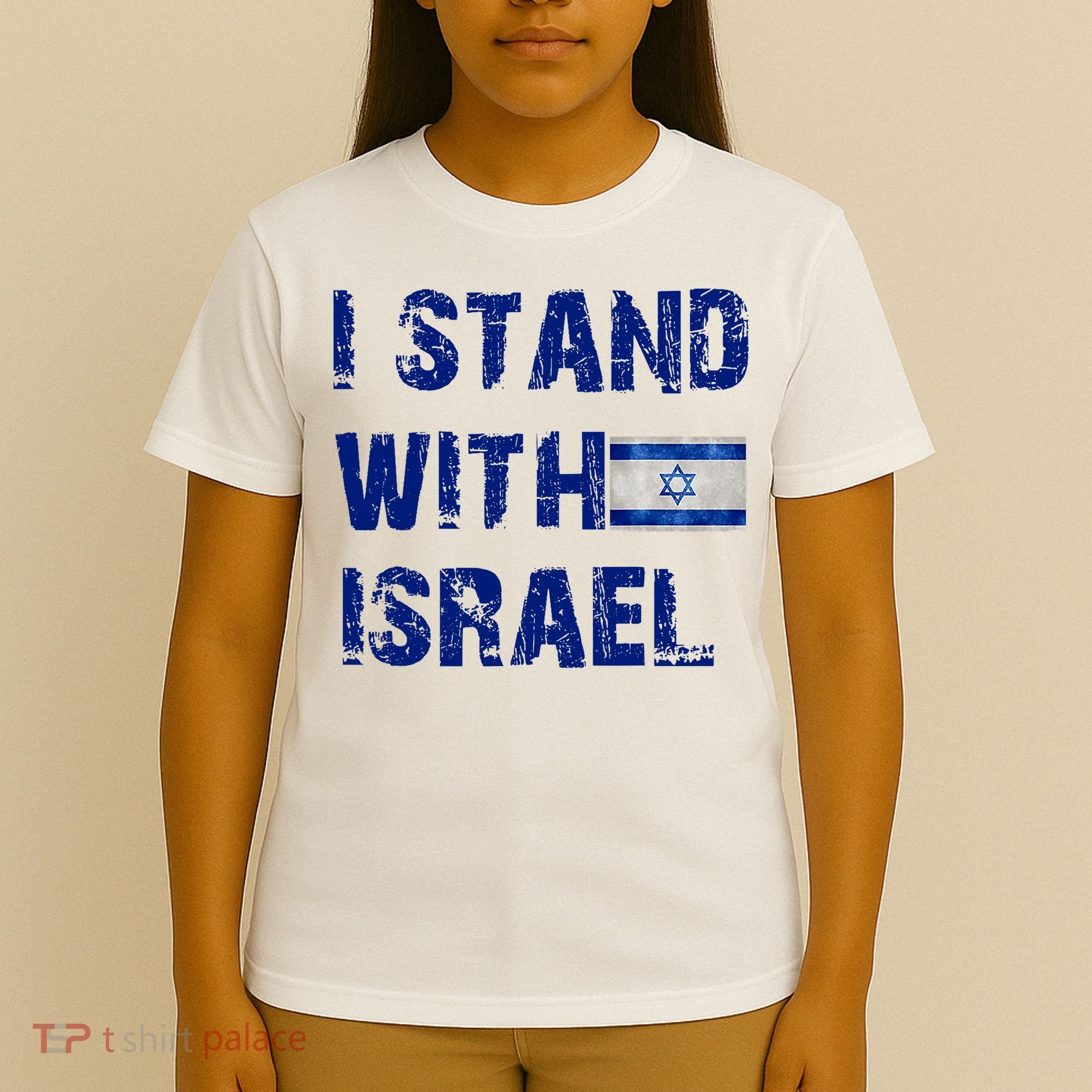 Support Israel I Stand With Israel Israeli Flag Pray For Israel T-Shirt