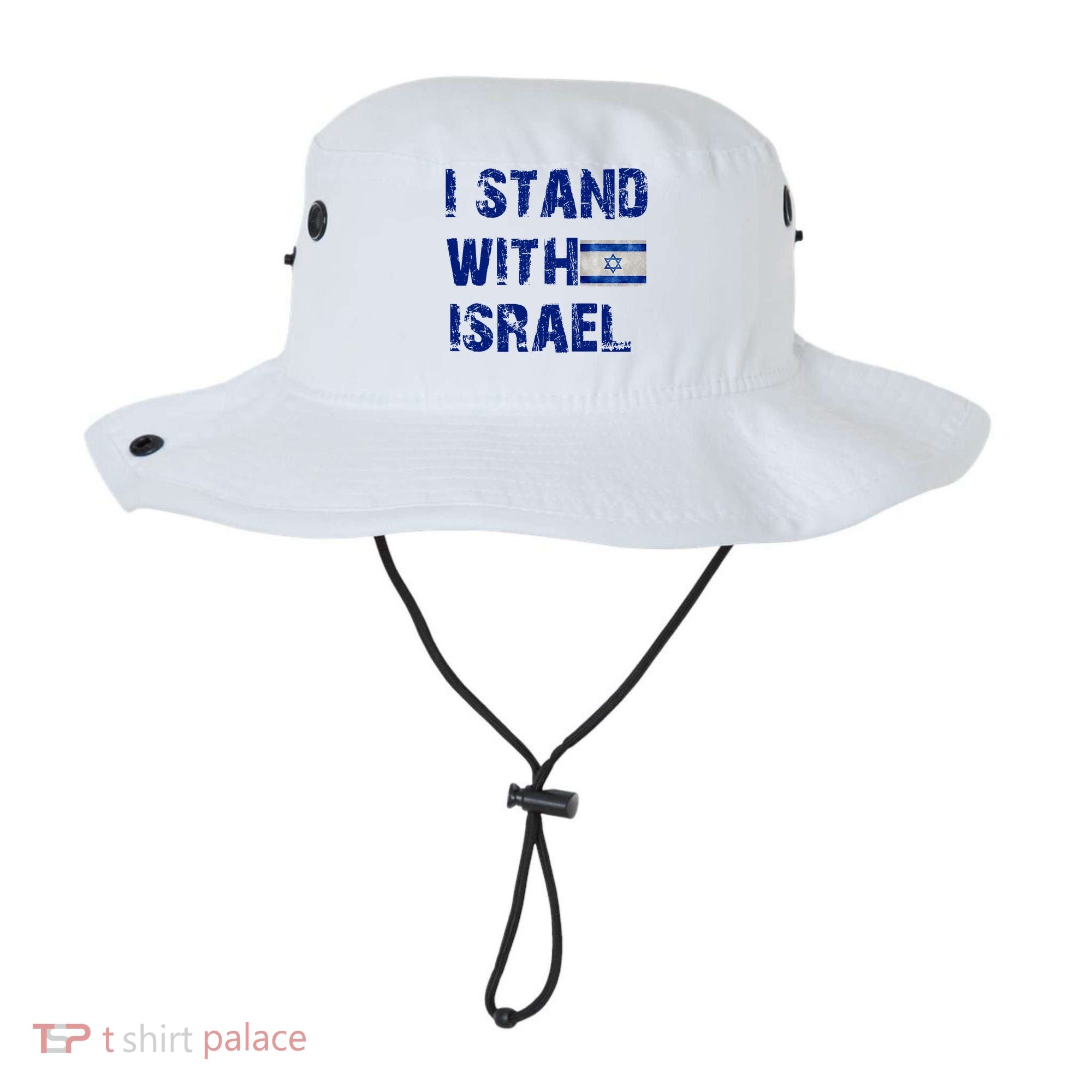 Support Israel I Stand With Israel Israeli Flag Pray For Israel Bucket Hat