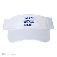 Support Israel I Stand With Israel Israeli Flag Pray For Israel Visor thumb 0