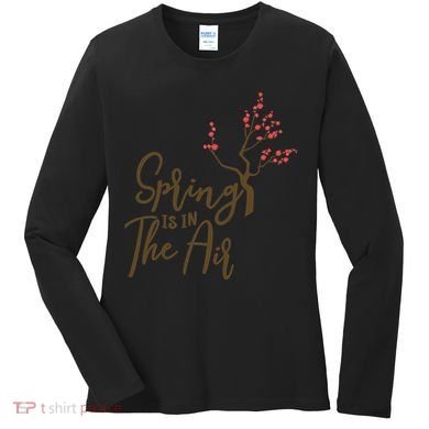 Spring Is In The Air Nature Women's Long Sleeve Shirt