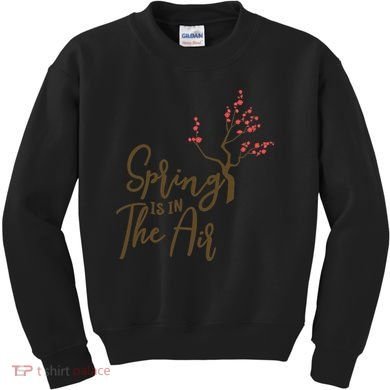 Spring Is In The Air Nature Kids Sweatshirt