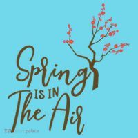 Spring Is In The Air Nature Button thumb 1