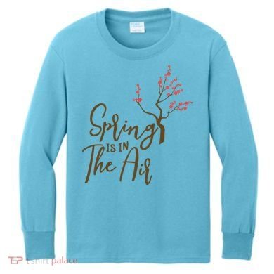 Spring Is In The Air Nature Kids Long Sleeve Shirt