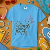 Spring Is In The Air Nature Kids T-Shirt thumb 3