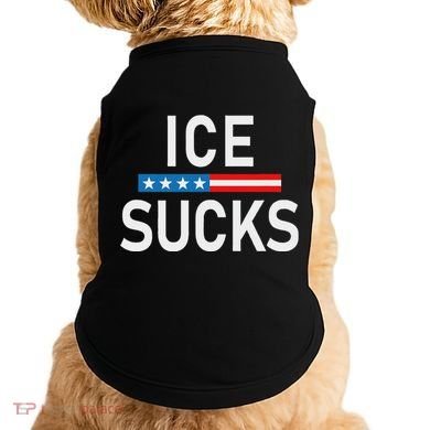 Support Immigrants Ice Sucks Doggie Tank