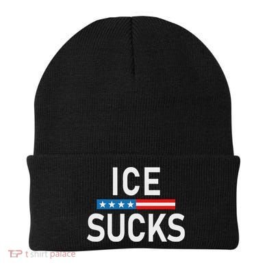 Support Immigrants Ice Sucks Beanie
