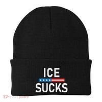 Support Immigrants Ice Sucks Beanie thumb 0