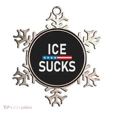 Support Immigrants Ice Sucks Ornament