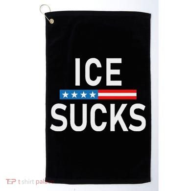 Support Immigrants Ice Sucks Golf Towel