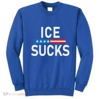 Support Immigrants Ice Sucks Sweatshirt thumb 0