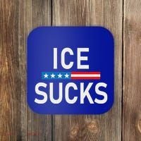 Support Immigrants Ice Sucks Coaster thumb 0