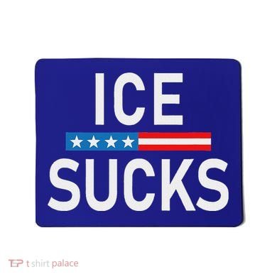 Support Immigrants Ice Sucks Mousepad