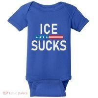 Support Immigrants Ice Sucks Baby Bodysuit thumb 0
