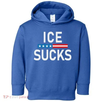 Support Immigrants Ice Sucks Toddler Hoodie