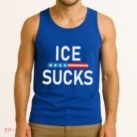 Support Immigrants Ice Sucks Tank Top thumb 3