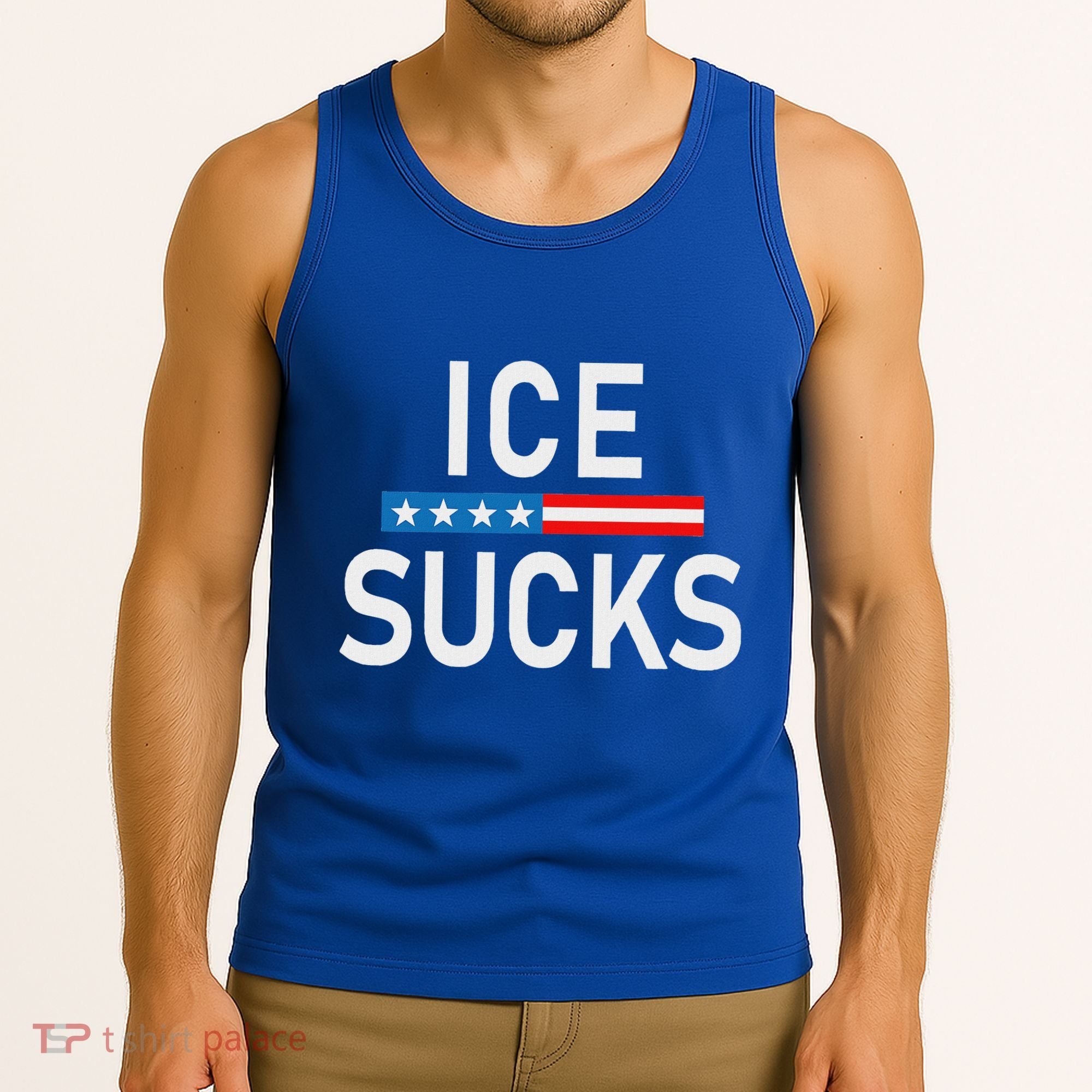 Support Immigrants Ice Sucks Tank Top