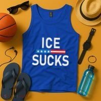 Support Immigrants Ice Sucks Tank Top thumb 4