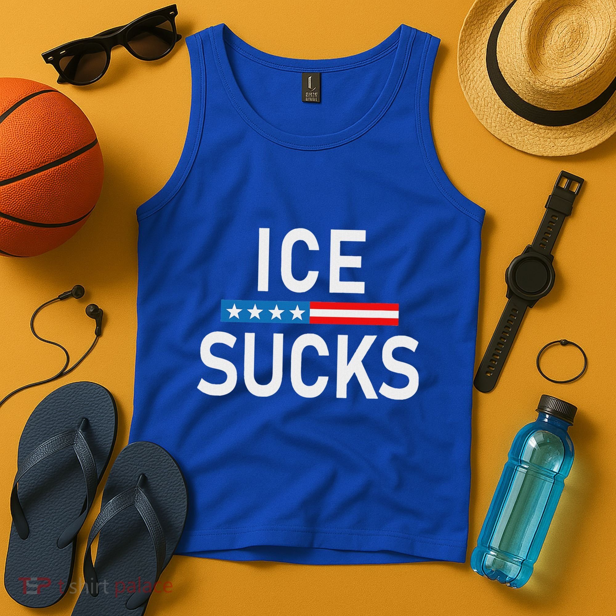 Support Immigrants Ice Sucks Tank Top