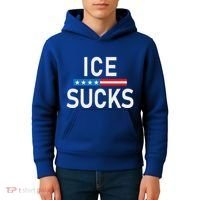 Support Immigrants Ice Sucks Kids Hoodie thumb 4