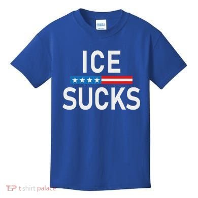 Support Immigrants Ice Sucks Kids T-Shirt
