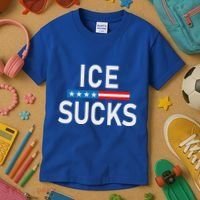 Support Immigrants Ice Sucks Kids T-Shirt thumb 3