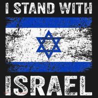 Support Israel I Stand With Israel Israeli Flag Women's Hoodie thumb 2