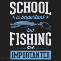 School Is Important But Fishing Is Importanter Tumbler thumb 3