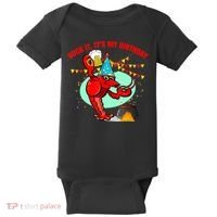 Suck It It's My Birthday Funny Crawfish Boil Birthday Baby Bodysuit thumb 0