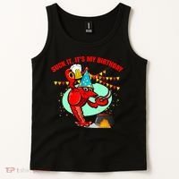 Suck It It's My Birthday Funny Crawfish Boil Birthday Tank Top thumb 2