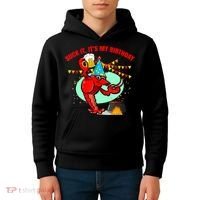Suck It It's My Birthday Funny Crawfish Boil Birthday Kids Hoodie thumb 4