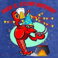 Suck It It's My Birthday Funny Crawfish Boil Birthday Women's Hoodie thumb 2