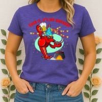 Suck It It's My Birthday Funny Crawfish Boil Birthday Women's T-Shirt thumb 2