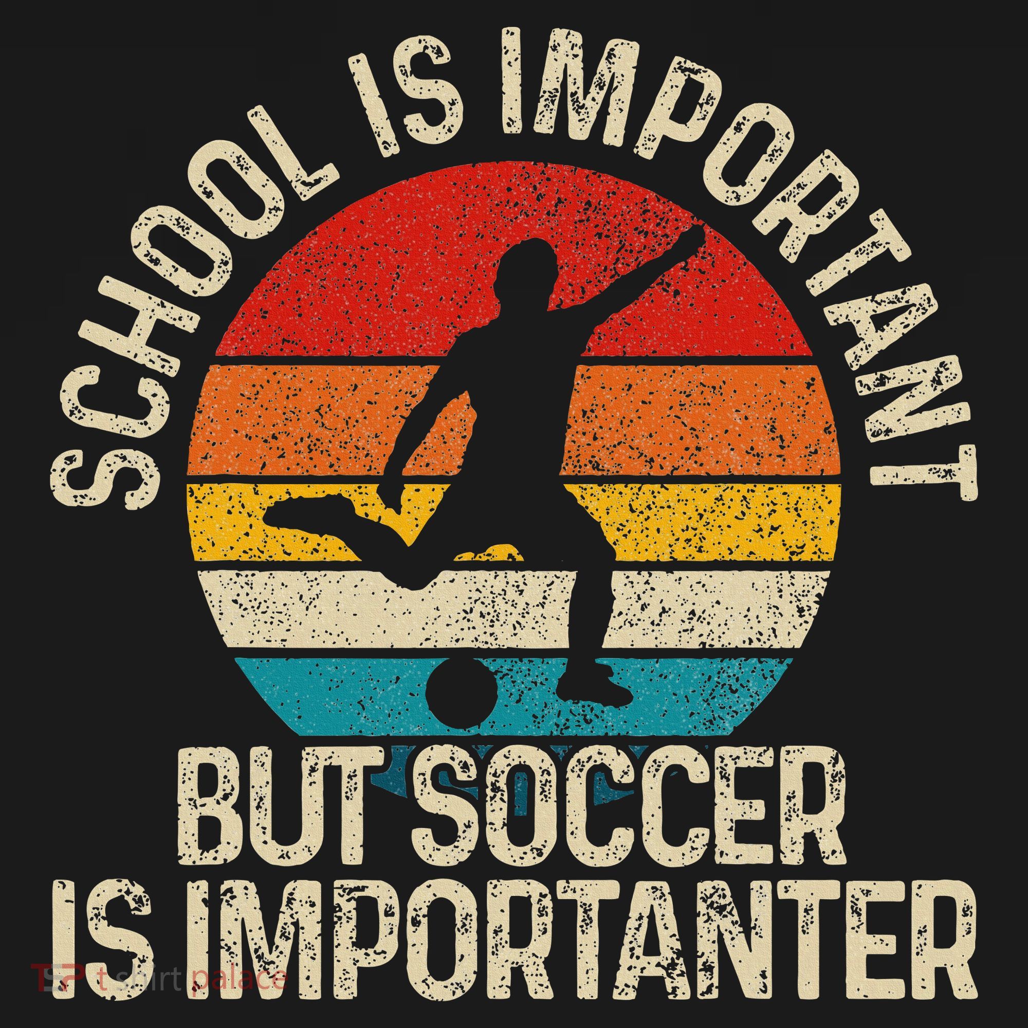 School Is Important But Soccer Is Importanter Baby Bodysuit