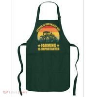 School Is Important Farming Is Importanter Apron thumb 0