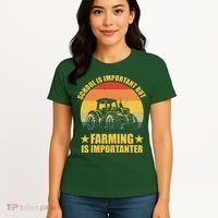 School Is Important Farming Is Importanter Women's T-Shirt thumb 4