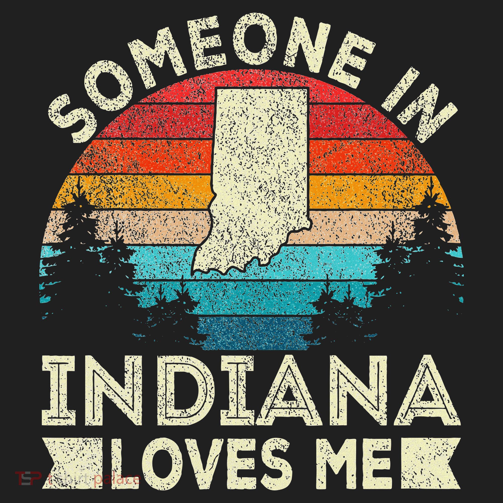 Someone In Indiana Loves Me Retro Indiana Hat