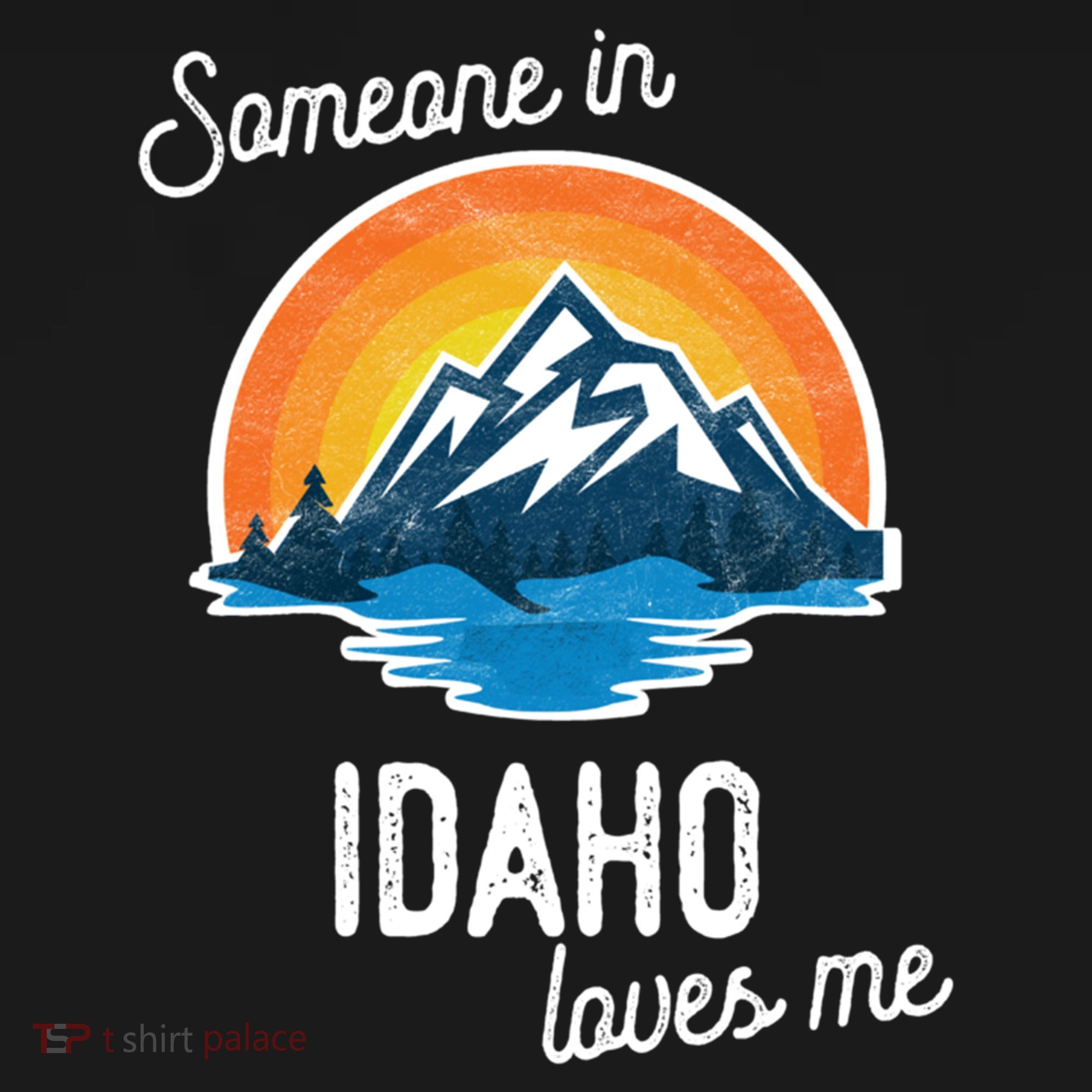 Someone In Idaho Loves Me Great Gift USA-Made Doggie Bandana