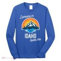 Someone In Idaho Loves Me Great Gift Long Sleeve Shirt thumb 0