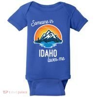 Someone In Idaho Loves Me Great Gift Baby Bodysuit thumb 0