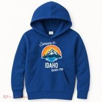 Someone In Idaho Loves Me Great Gift Kids Hoodie thumb 0