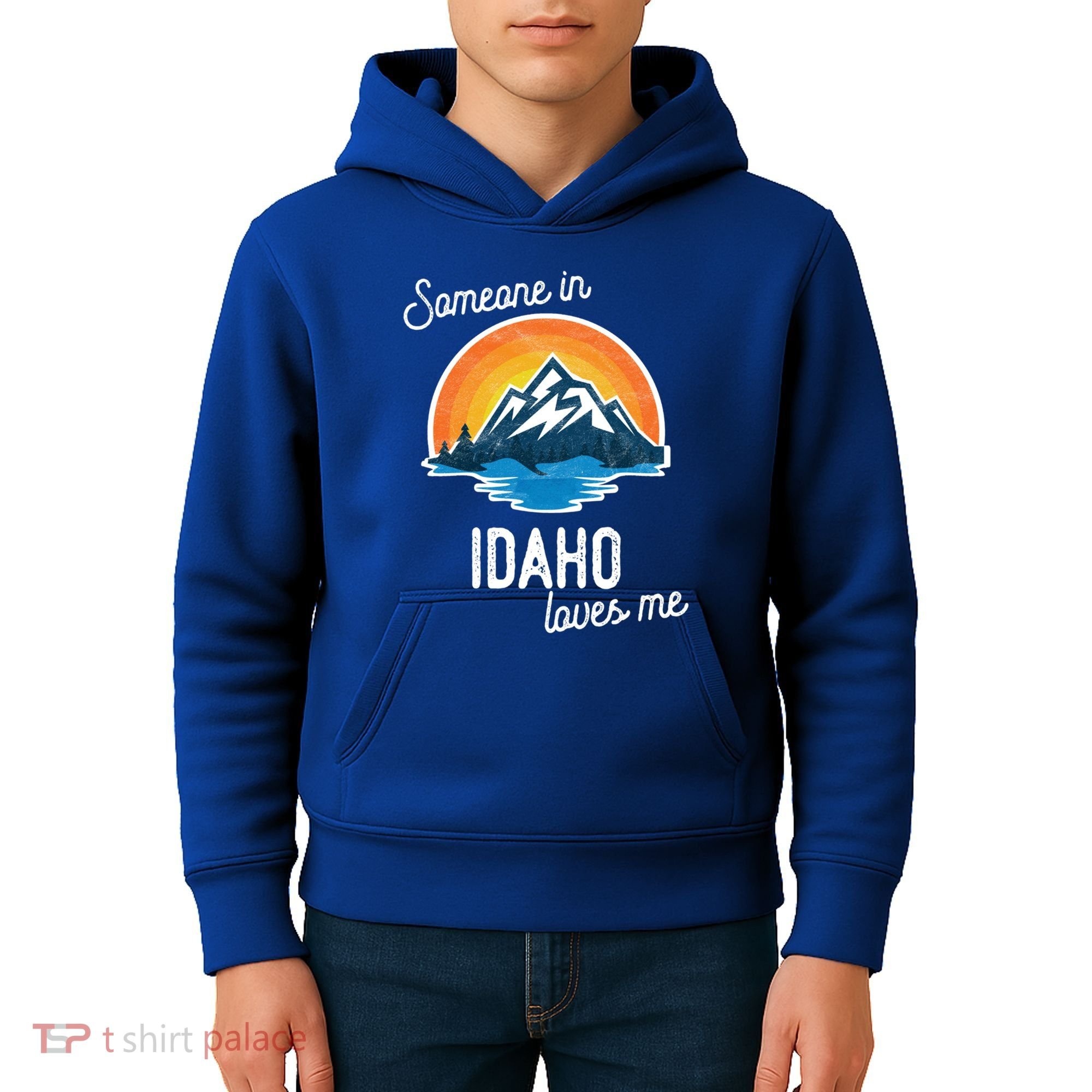 Someone In Idaho Loves Me Great Gift Kids Hoodie
