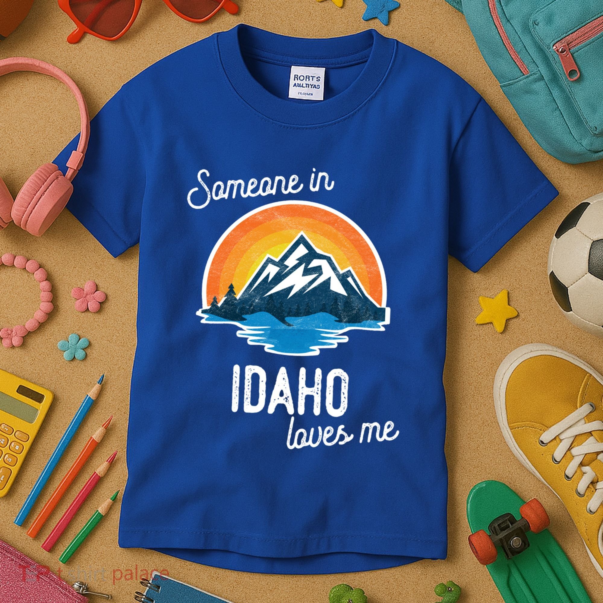 Someone In Idaho Loves Me Great Gift Kids T-Shirt