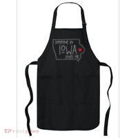 Someone In Iowa Loves Me Apron thumb 0