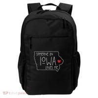 Someone In Iowa Loves Me Backpack thumb 0