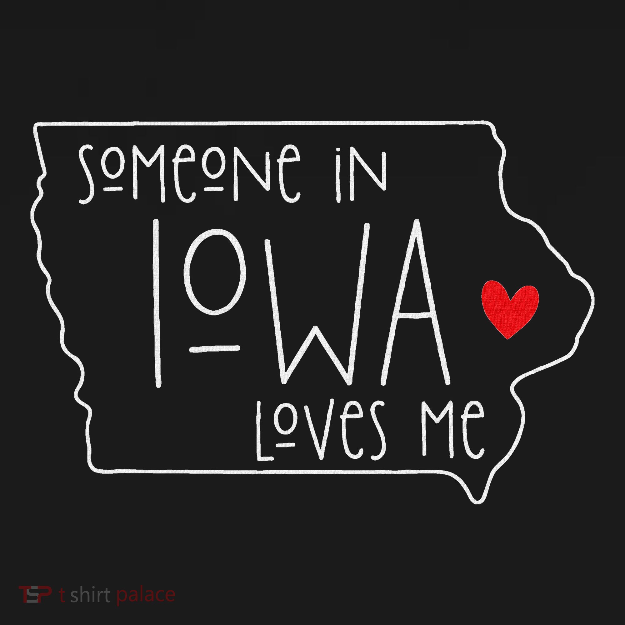 Someone In Iowa Loves Me Women's Tank Top